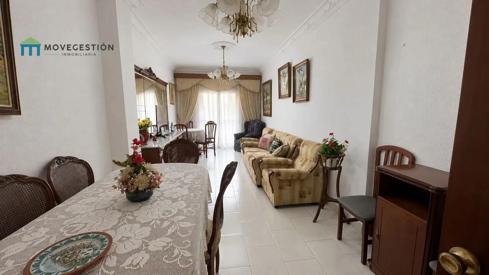 Dining room of Flat for sale in Centro