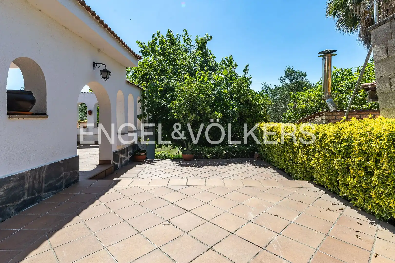 Terrassa de Casa o xalet en venda en Lliçà de Vall amb Calefacció i Jardí privat