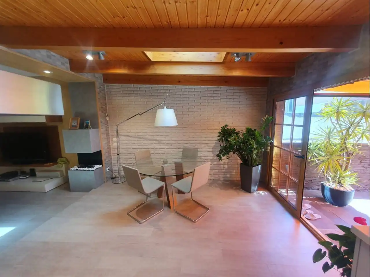 Sala d'estar de Casa o xalet en venda en Sabadell amb Aire condicionat, Calefacció i Parquet