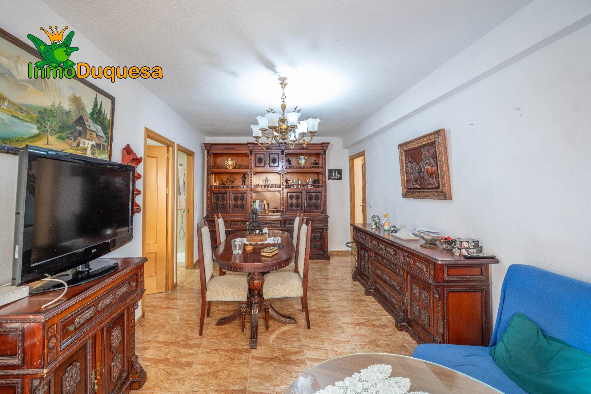 Menjador de Pis en venda en  Granada Capital amb Balcó