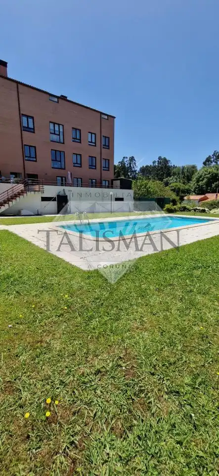 Piscina de Ático de alquiler en Mugardos con Trastero, Piscina y Amueblado