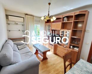 Living room of Flat to rent in  Madrid Capital  with Air Conditioner, Heating and Terrace