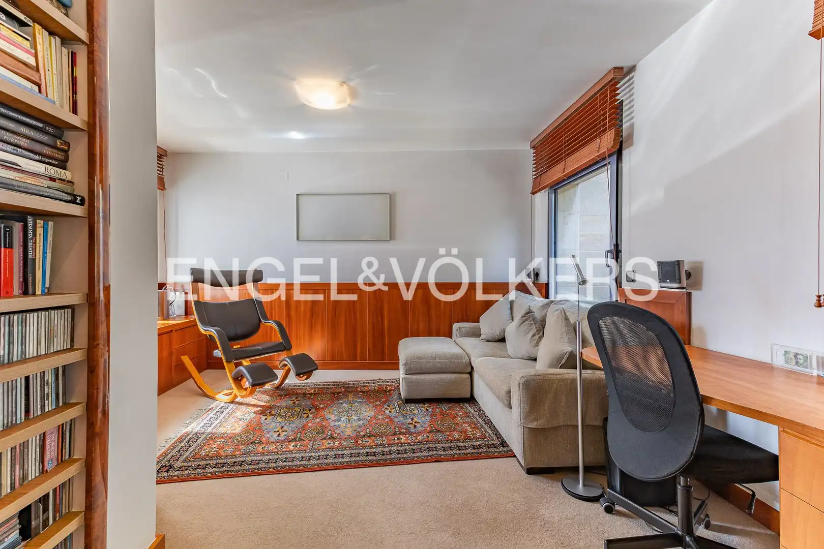 Sala de estar de Casa o chalet en venta en Barcelona con Aire acondicionado, Calefacción y Jardín privado