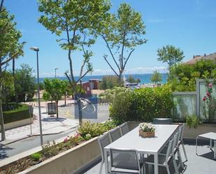 Terrassa de Apartament de lloguer en Sant Feliu de Guíxols amb Aire condicionat, Terrassa i Piscina
