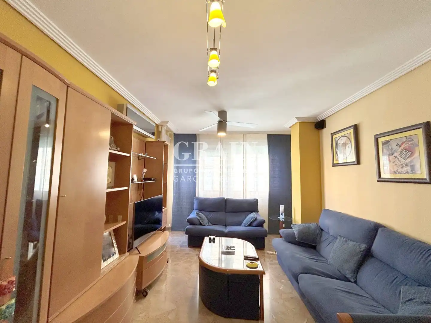 Sala de estar de Piso en venta en Albacete con Aire acondicionado, Calefacción y Trastero
