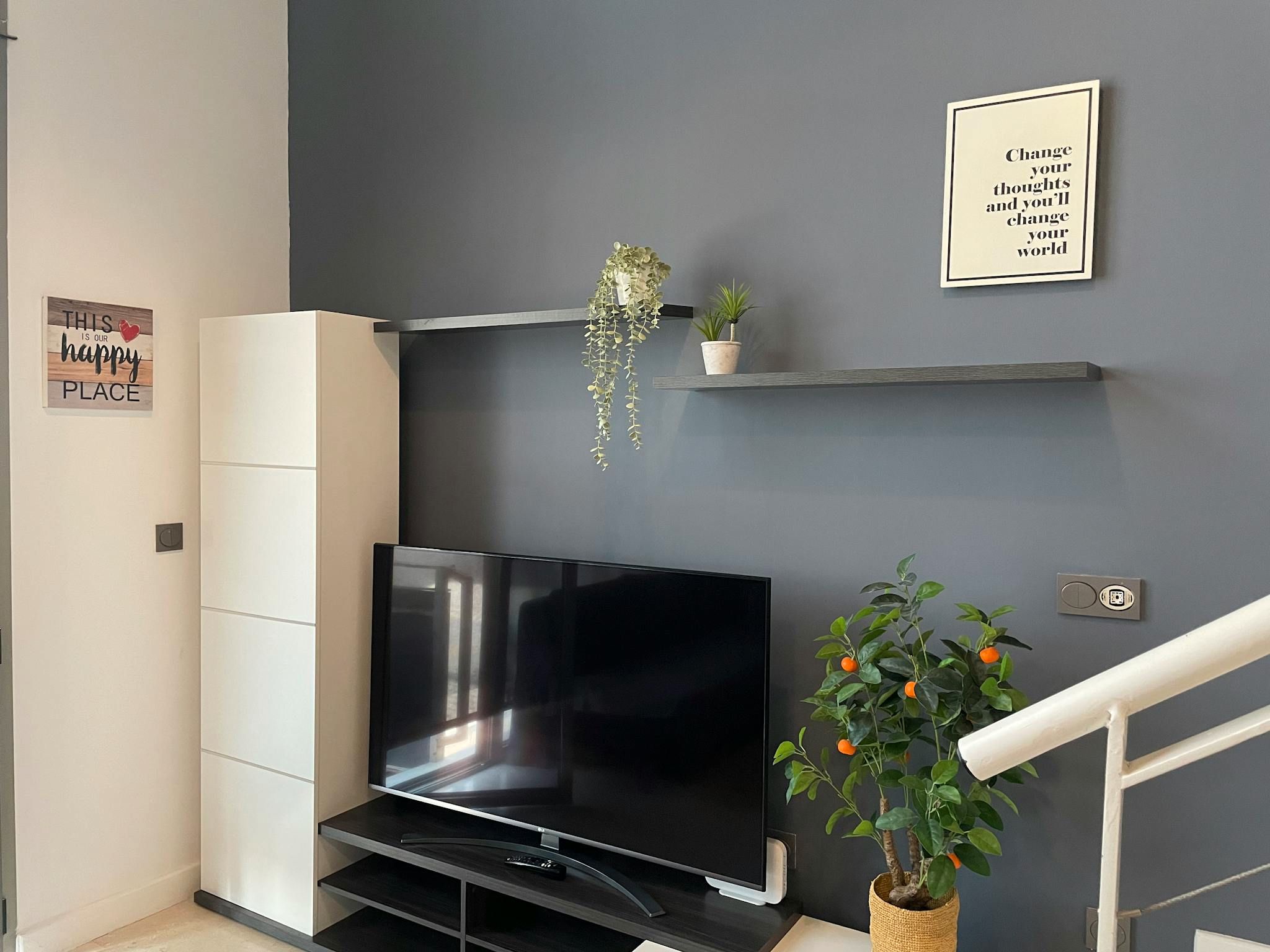 Sala d'estar de Pis de lloguer en  Madrid Capital amb Aire condicionat, Calefacció i Moblat