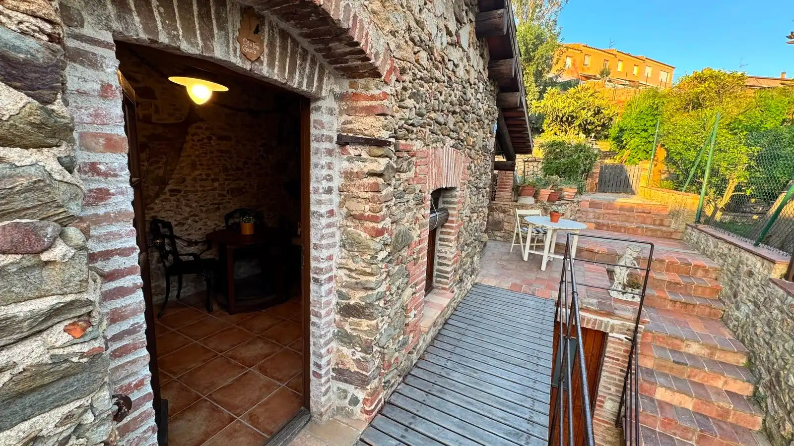 Terrassa de Finca rústica de lloguer en Palamós amb Calefacció, Jardí privat i Traster