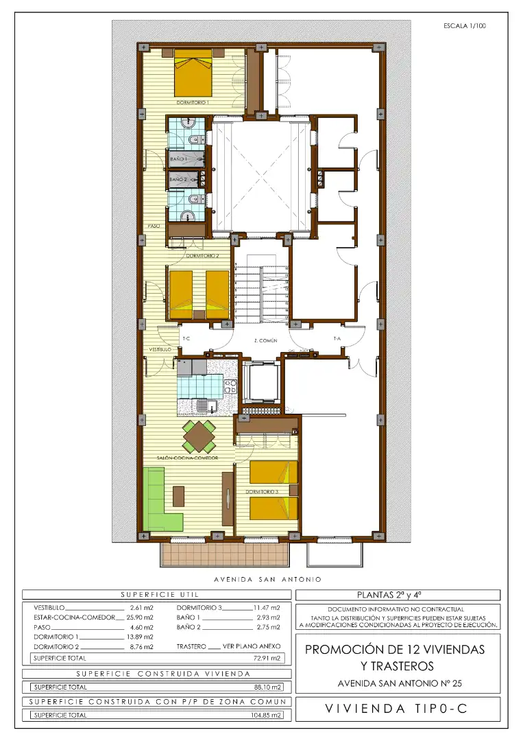 Piso en venta en Huelva con Balcón