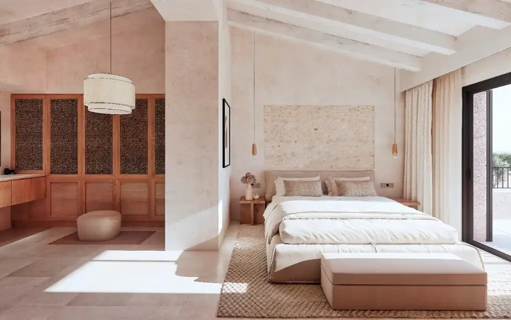 Habitación de Finca rústica en venta en Madrid con Aire acondicionado, Calefacción y Terraza
