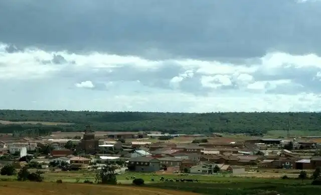 Vista exterior de Casa o chalet en venta en Villares de Órbigo con Calefacción y Terraza