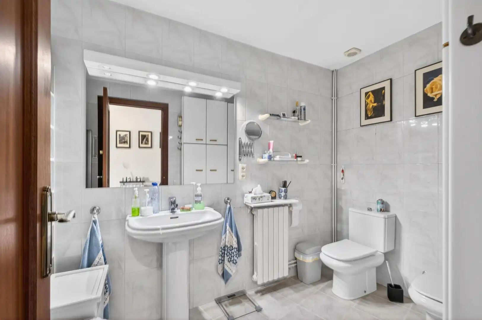Baño de Casa adosada en venta en Sant Hilari Sacalm con Aire acondicionado y Calefacción