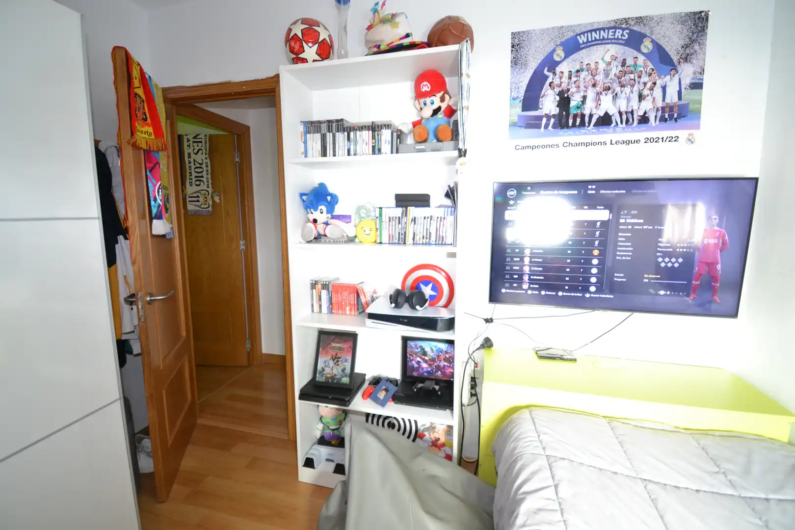Bedroom of Flat for sale in Plasencia  with Air Conditioner, Heating and Terrace