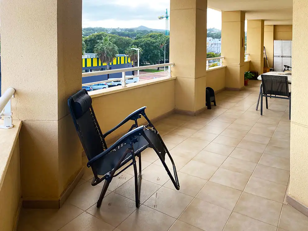 Terraza de Piso en venta en Jávea / Xàbia con Aire acondicionado, Jardín privado y Trastero