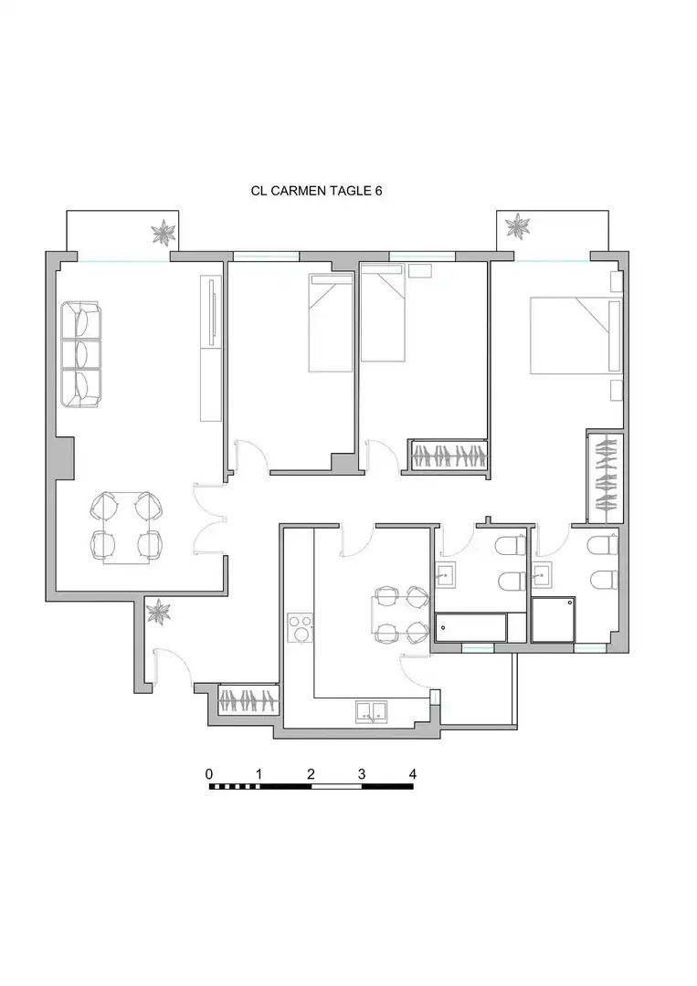 Piso de alquiler en Rafelbuñol / Rafelbunyol con Aire acondicionado, Calefacción y Amueblado