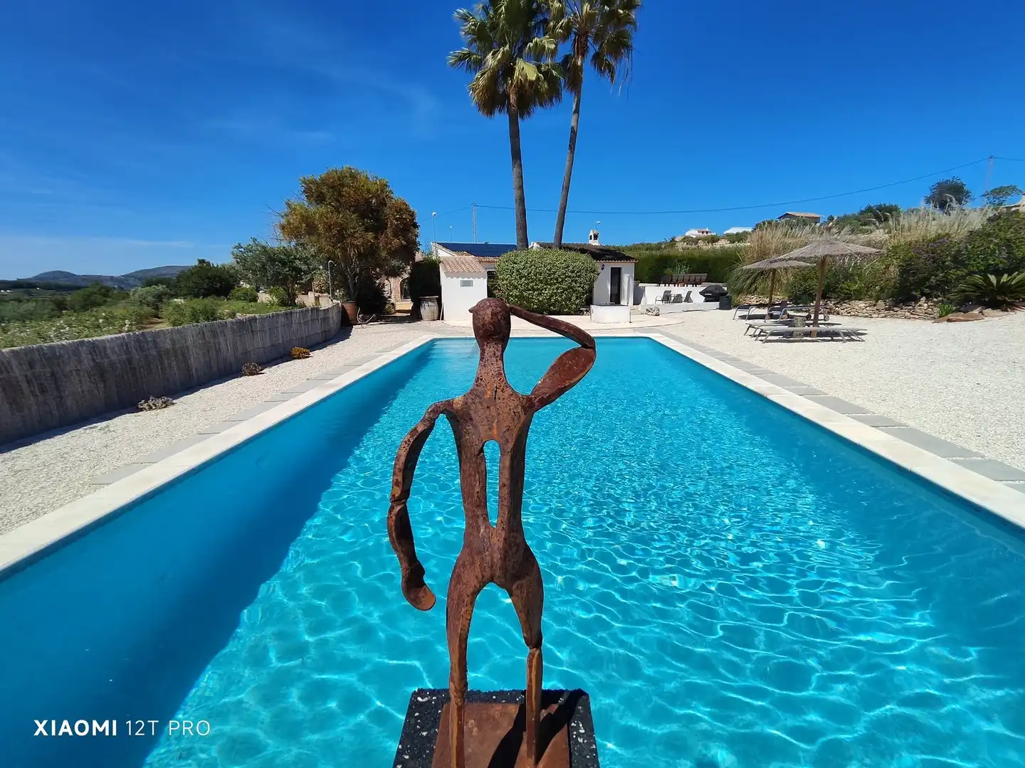 Swimming pool of Country homes for sale in Moraira