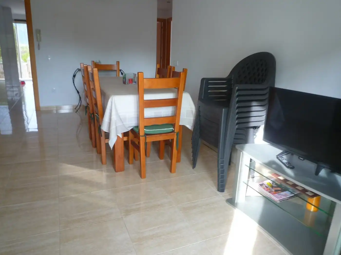 Comedor de Apartamento en venta en Xeraco con Terraza, Amueblado y Balcón