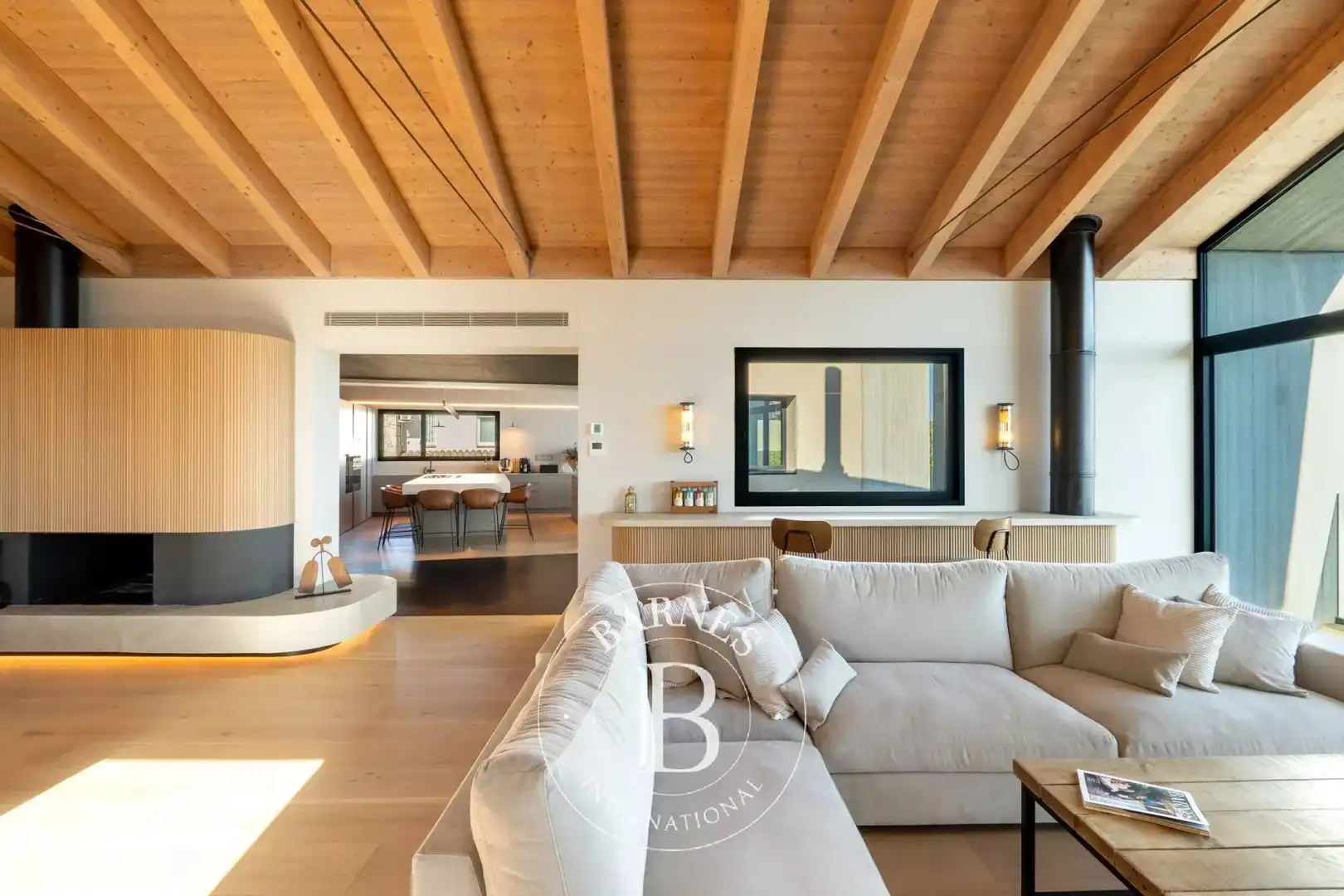 Sala de estar de Casa o chalet en venta en Cabrils, Barcelona