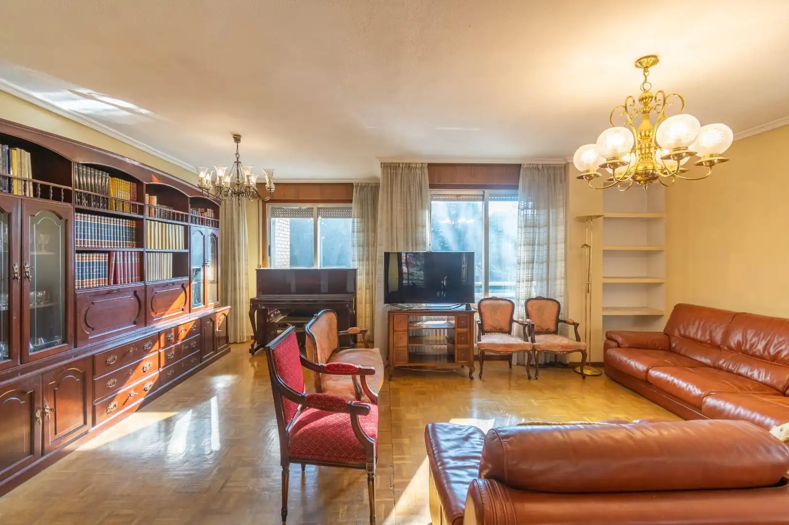 Sala d'estar de Pis en venda en  Pamplona / Iruña amb Calefacció