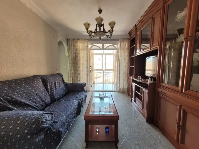Sala de estar de Piso en venta en Málaga con Terraza, Horno y Lavadora