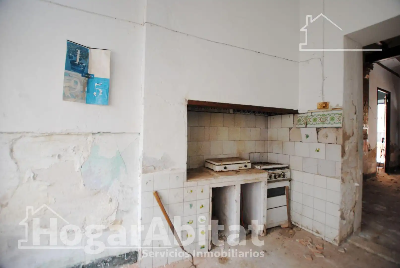 Cocina de Casa o chalet en venta en La Font d'en Carròs con Terraza, Trastero y Amueblado