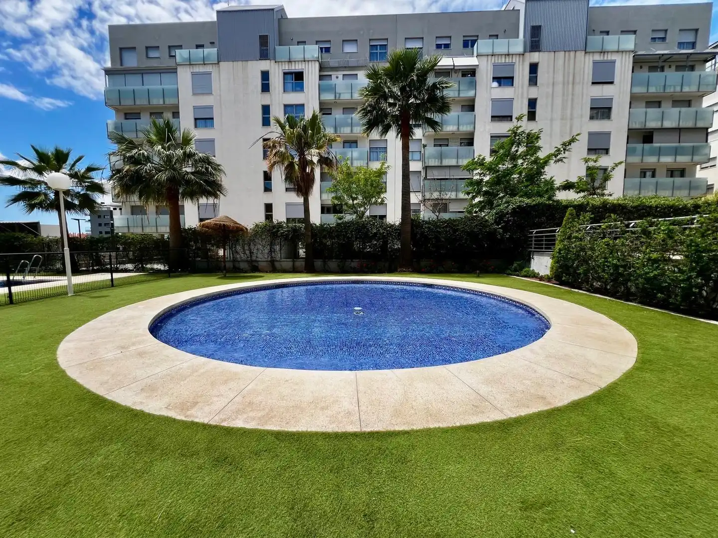 Swimming pool of Flat for sale in Málaga  with Private garden, Storage room and Community pool