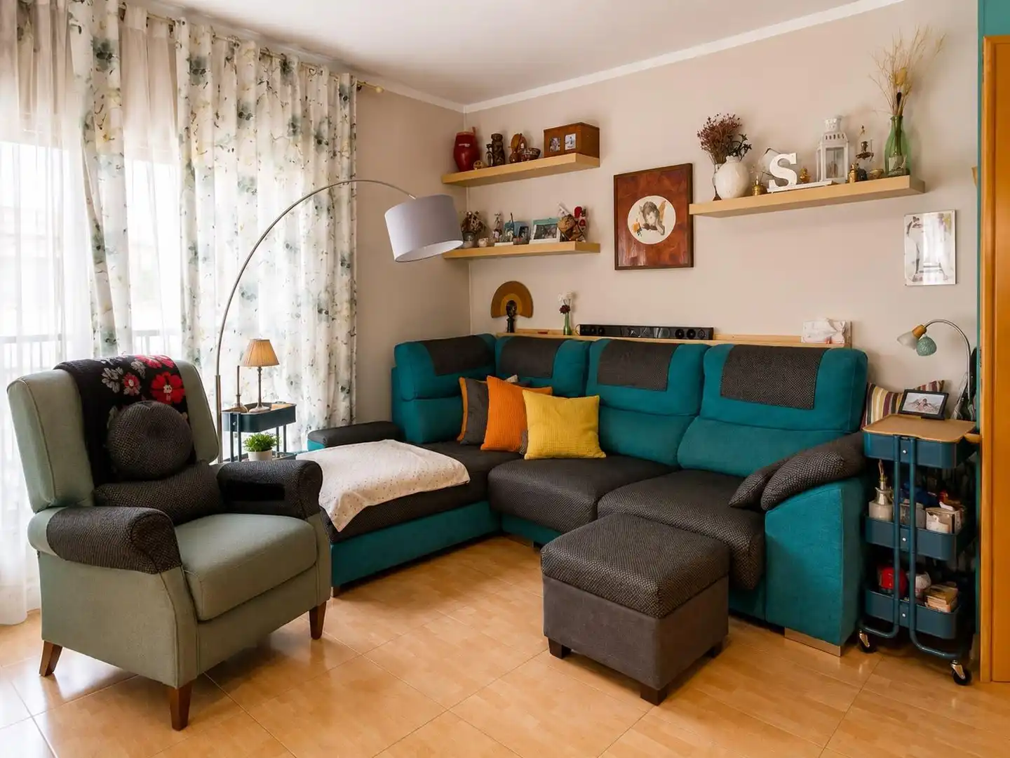 Living room of Flat for sale in Premià de Mar  with Balcony