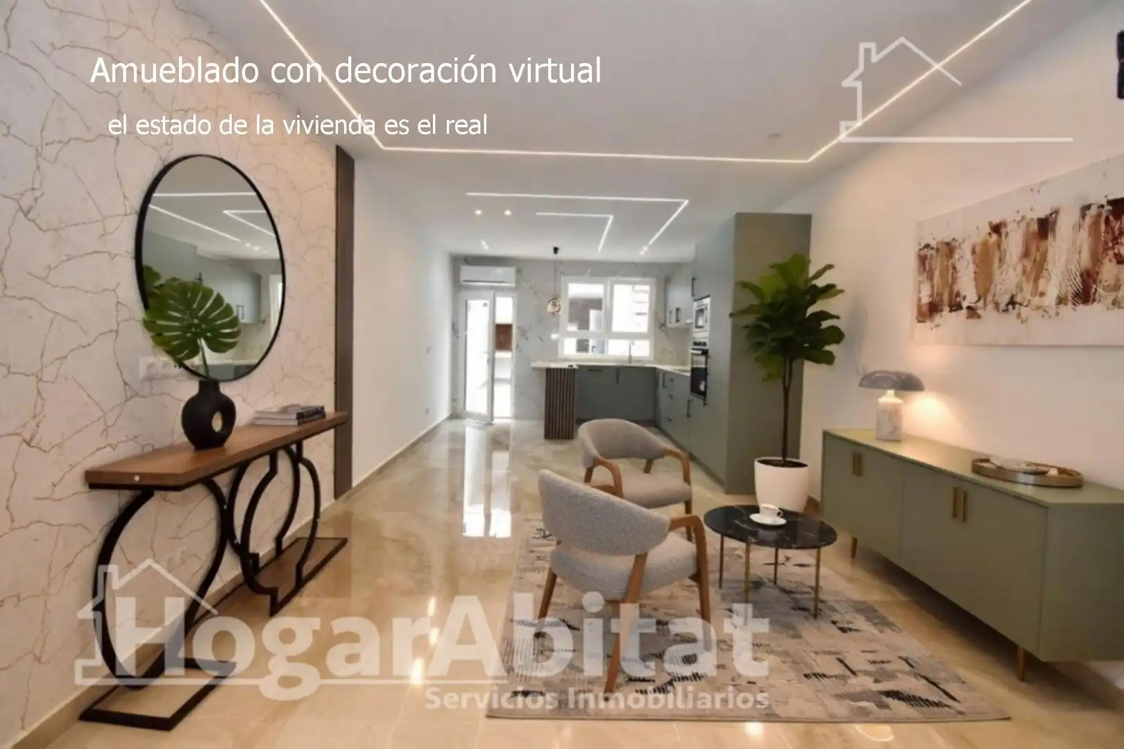 Sala d'estar de Casa o xalet en venda en Vila-real amb Aire condicionat, Calefacció i Terrassa