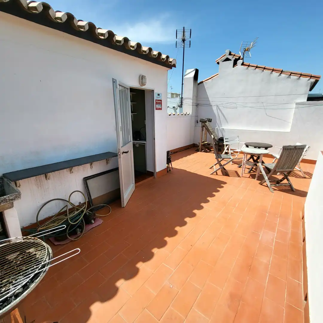 Terrassa de Casa adosada en venda en Manilva amb Terrassa i Moblat