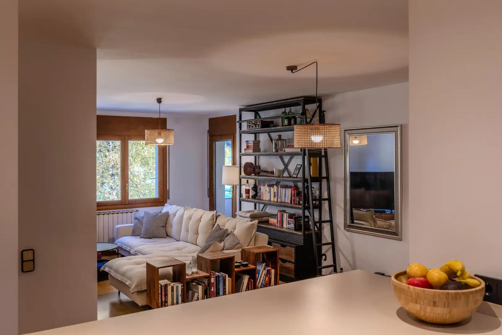 Sala de estar de Planta baja de alquiler en Ordino con Calefacción, Terraza y Trastero