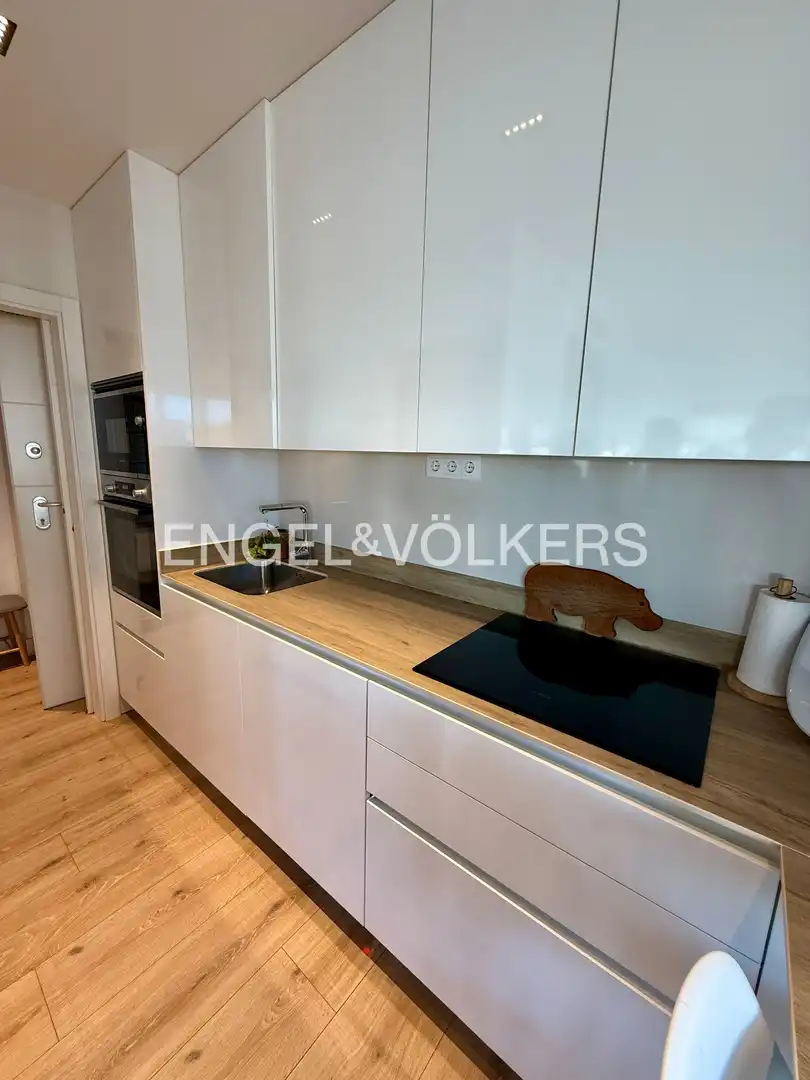 Kitchen of Flat for rent in Madrid  with Air Conditioner, Heating and Terrace