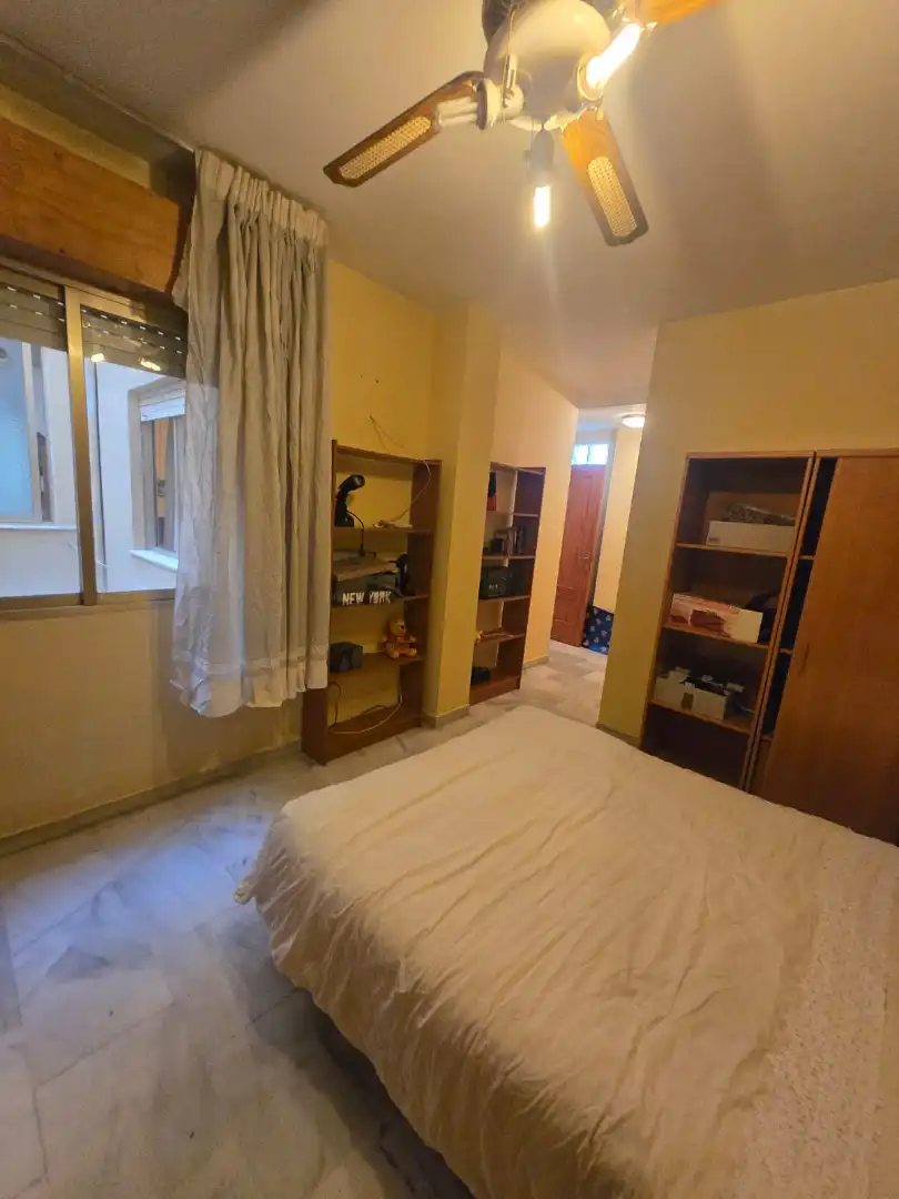 Schlafzimmer von Wohnung zum Verkauf in Roquetas de Mar mit Klimaanlage, Heizung und Möbliert