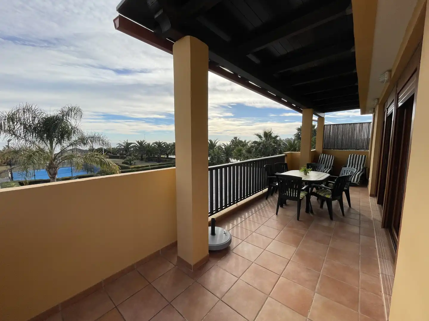 Terrassa de Apartament en venda en Alcalà de Xivert amb Aire condicionat, Calefacció i Jardí privat