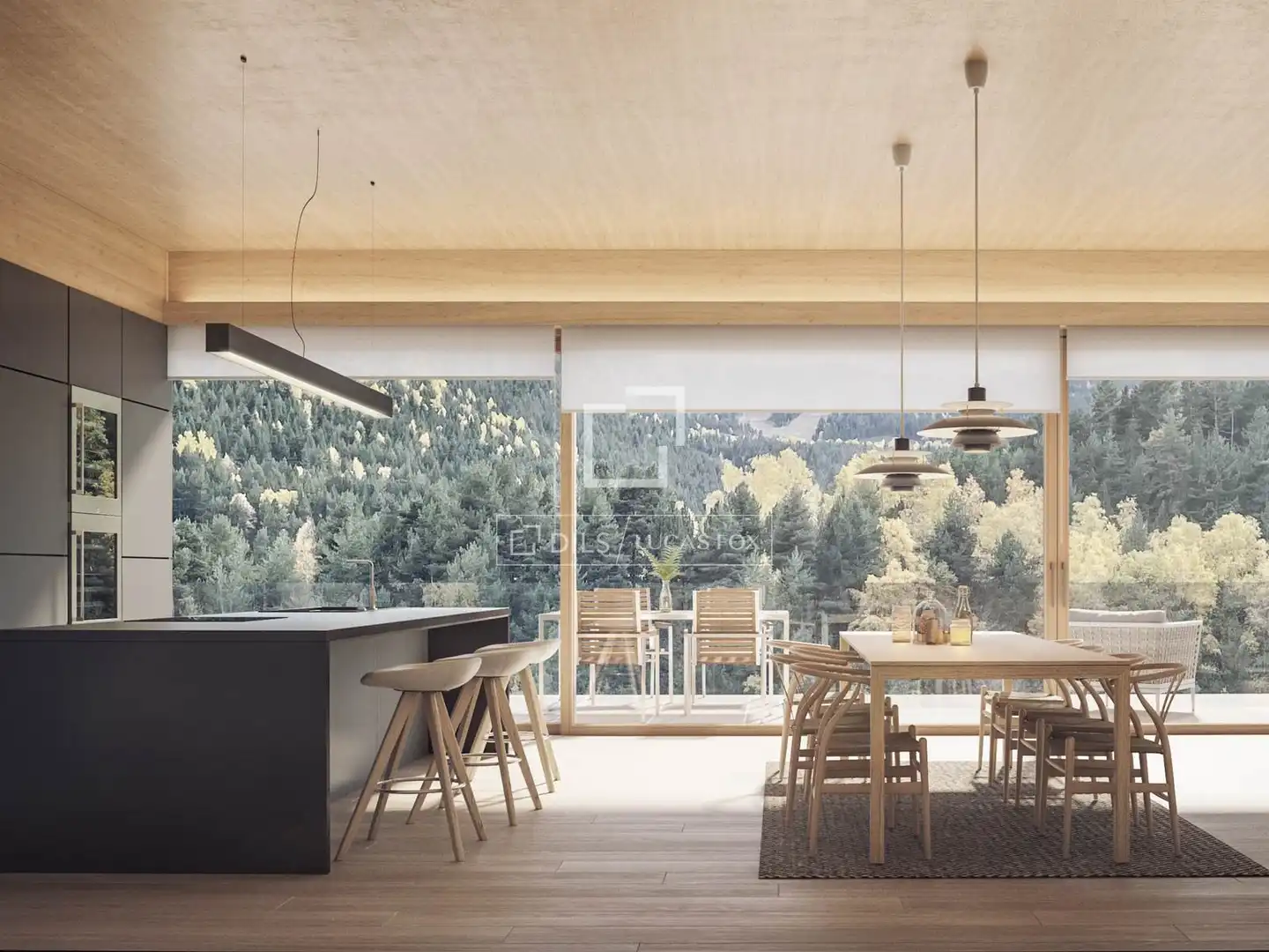 Cuina de Casa o xalet en venda en La Massana amb Aire condicionat, Calefacció i Traster