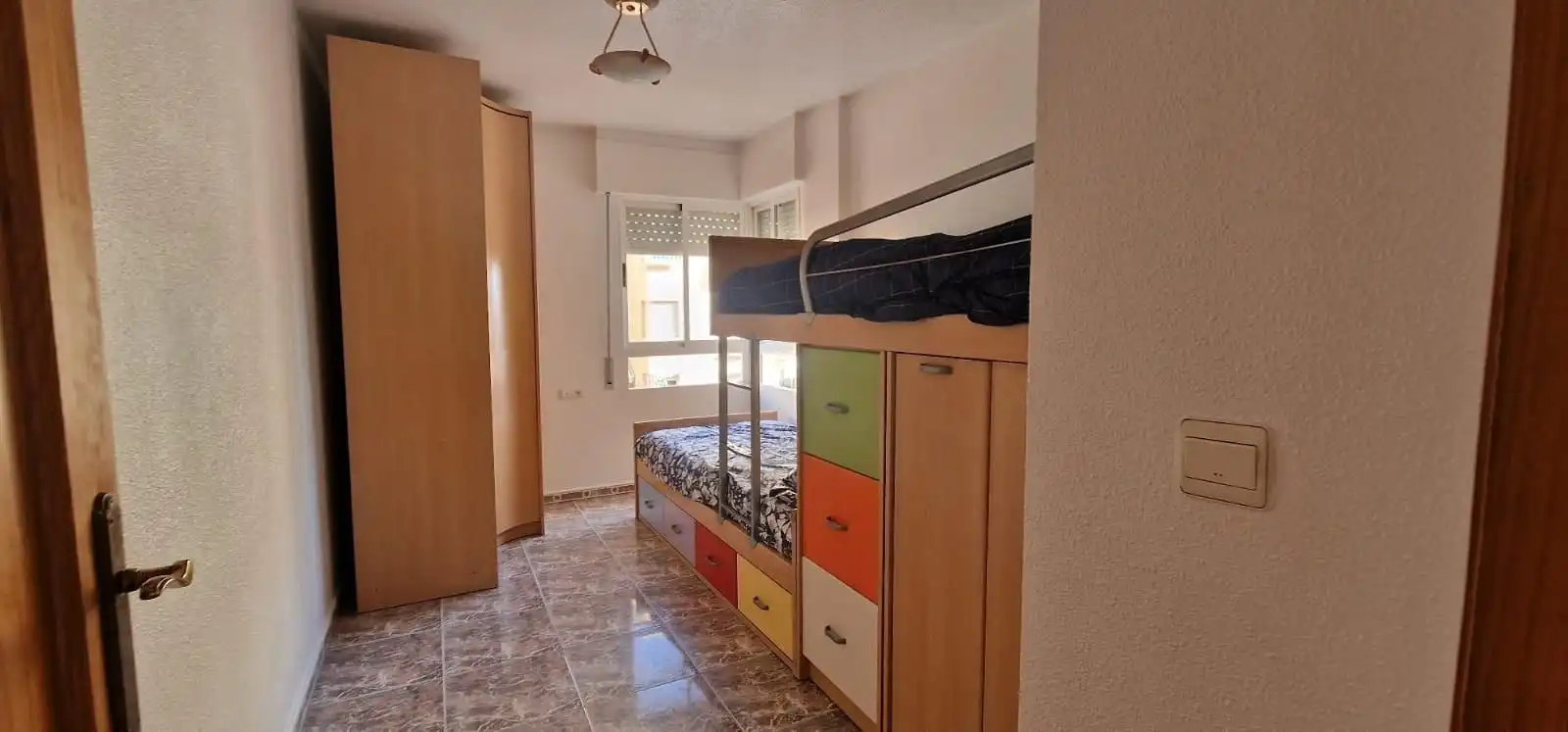 Bedroom of Flat for rent in Águilas  with Air Conditioner and Furnished