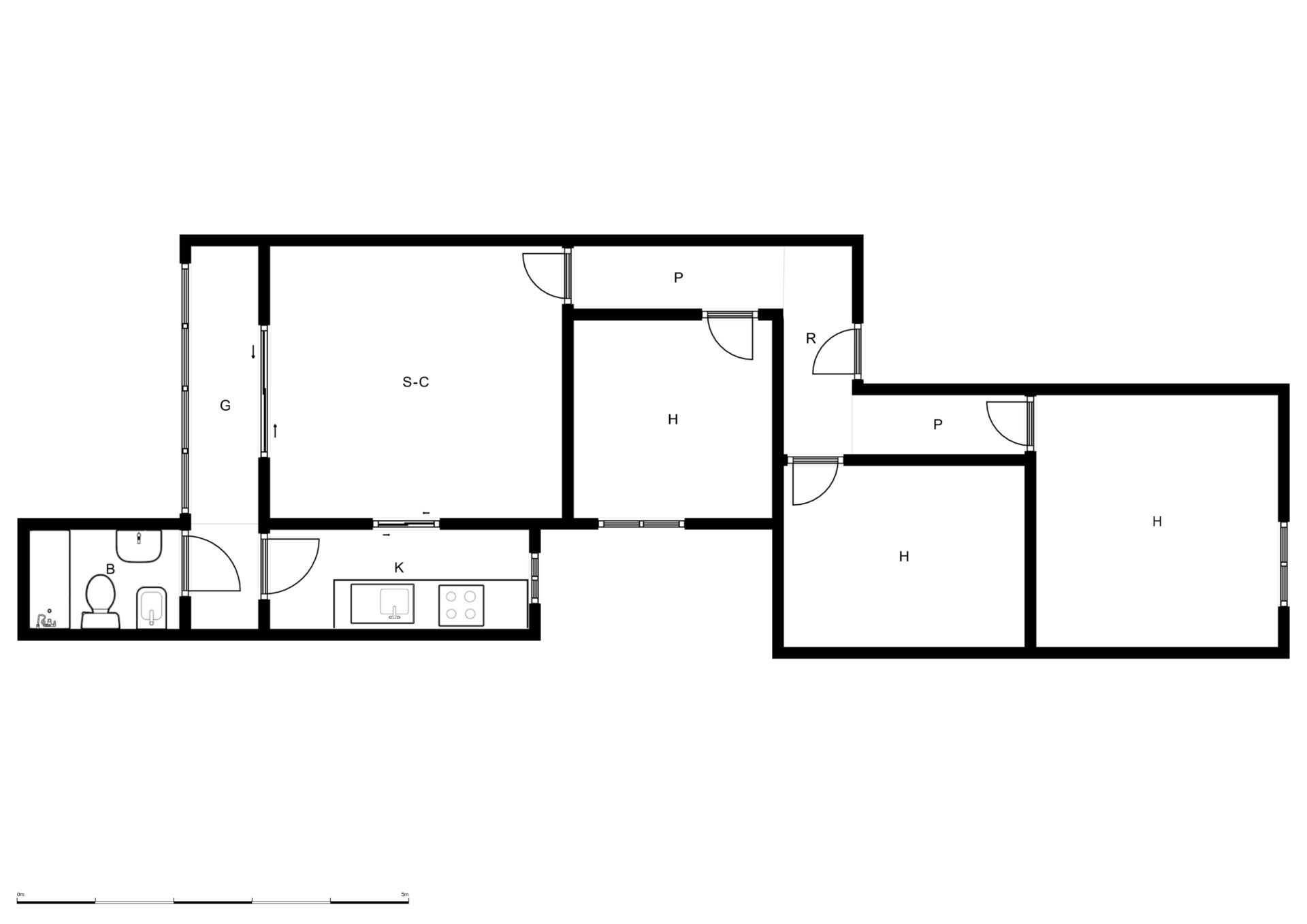 Flat for sale in Rocafonda