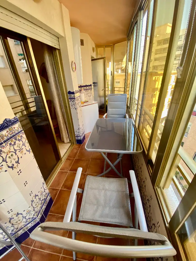 Terraza de Piso en venta en Marbella con Aire acondicionado, Amueblado y Horno