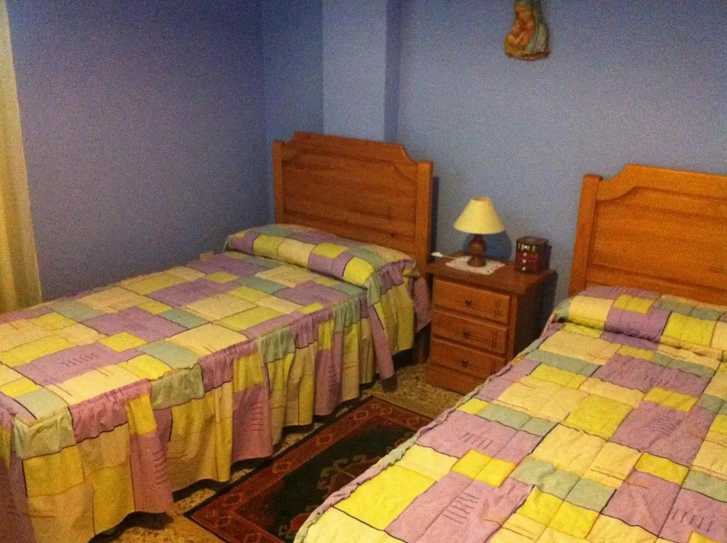 Schlafzimmer von Wohnung zur untervermieten in Ferrol mit Heizung, Möbliert und Fernseher