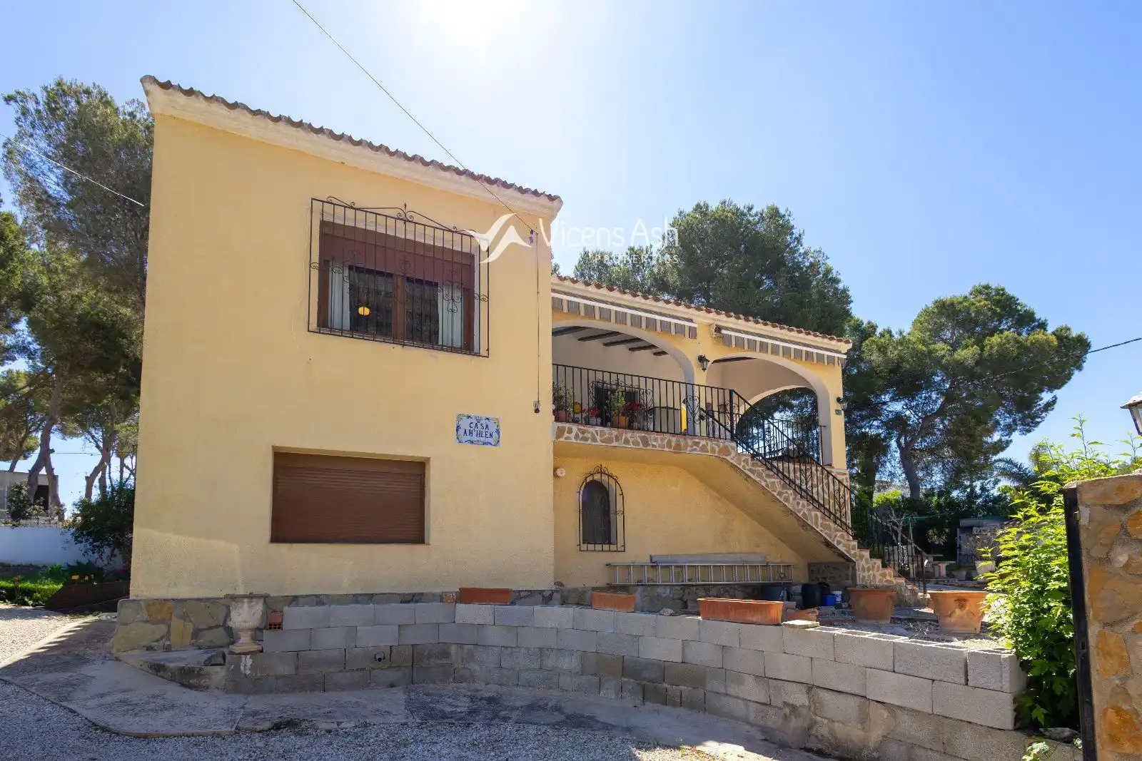Exterior view of Houses for sale in Jávea / Xàbia  with Air Conditioner, Heating and Terrace