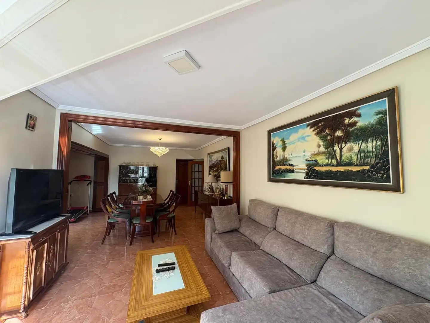 Living room of Flat for sale in Alcoy / Alcoi  with Air Conditioner and Storage room