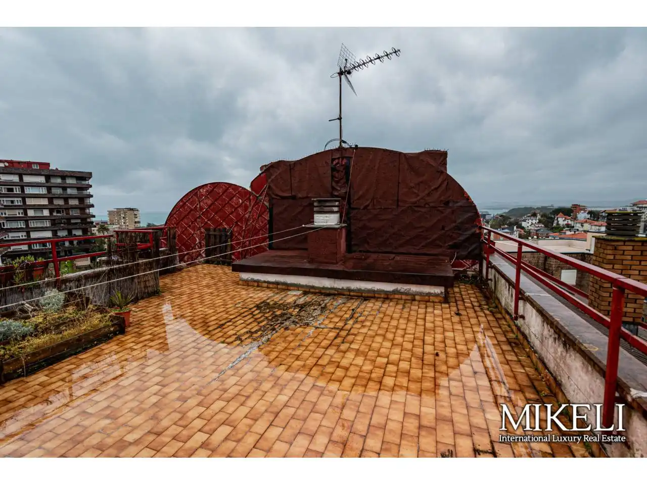 Terrace of Flat for rent in Santander  with Heating, Parquet flooring and Terrace