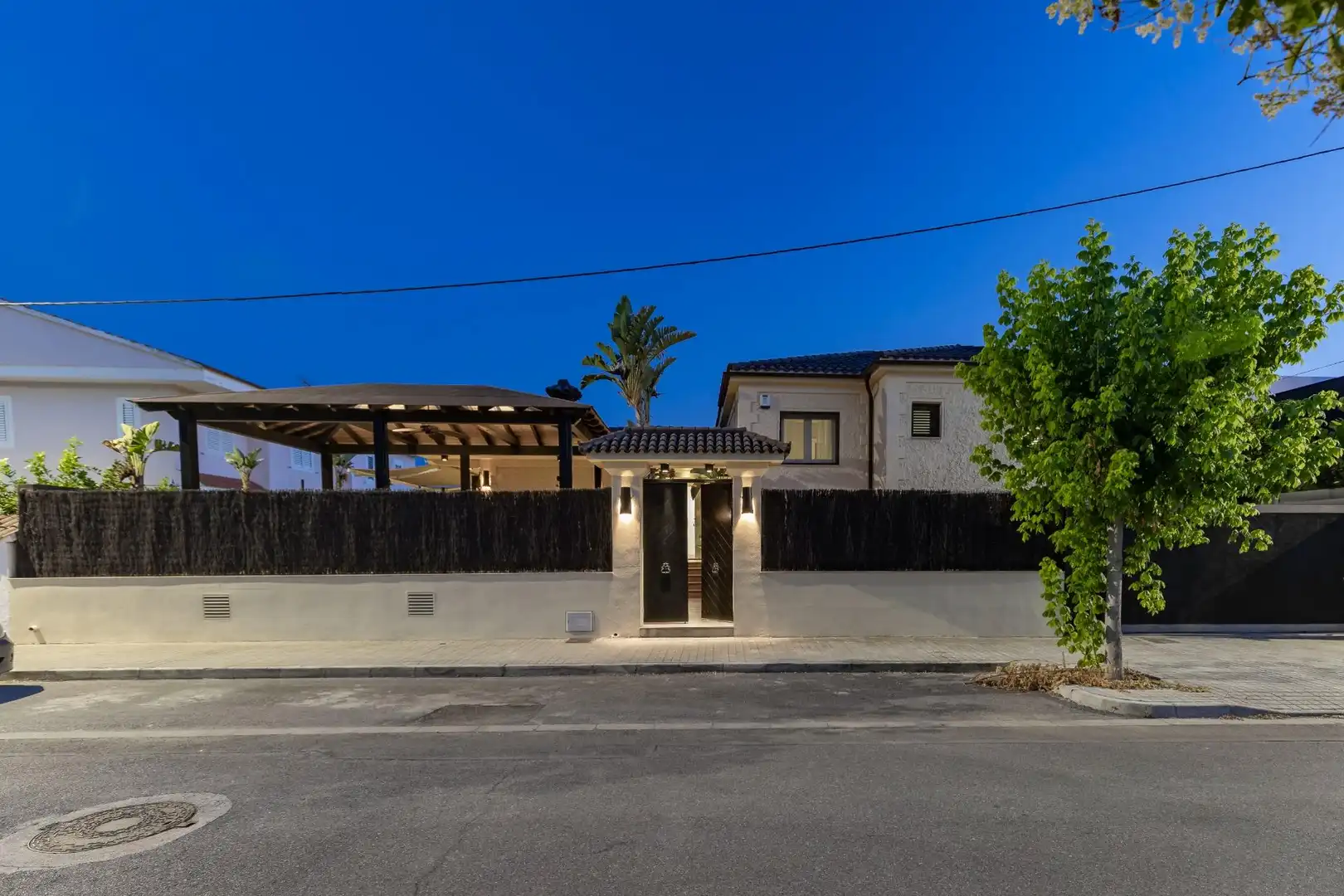 Vista exterior de Casa o chalet en venta en Chilches / Xilxes con Aire acondicionado, Jardín privado y Terraza