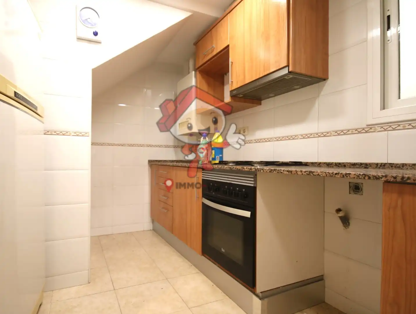 Cocina de Ático en venta en Mataró con Calefacción, Parquet y Terraza