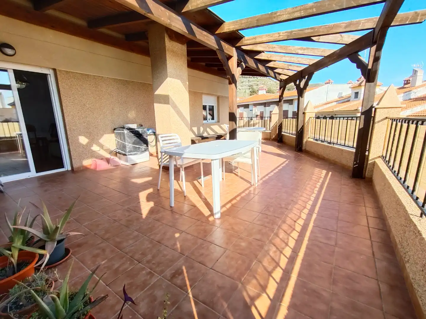 Terrasse von Dachboden zum Verkauf in Torrenueva Costa mit Terrasse, Möbliert und Waschmaschine