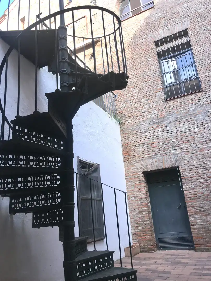 Vista exterior de Casa adosada en venta en Plasencia con Aire acondicionado, Calefacción y Jardín privado