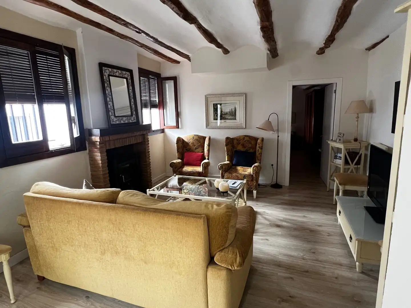 Sala de estar de Casa o chalet en venta en Sot de Chera con Aire acondicionado, Trastero y Amueblado