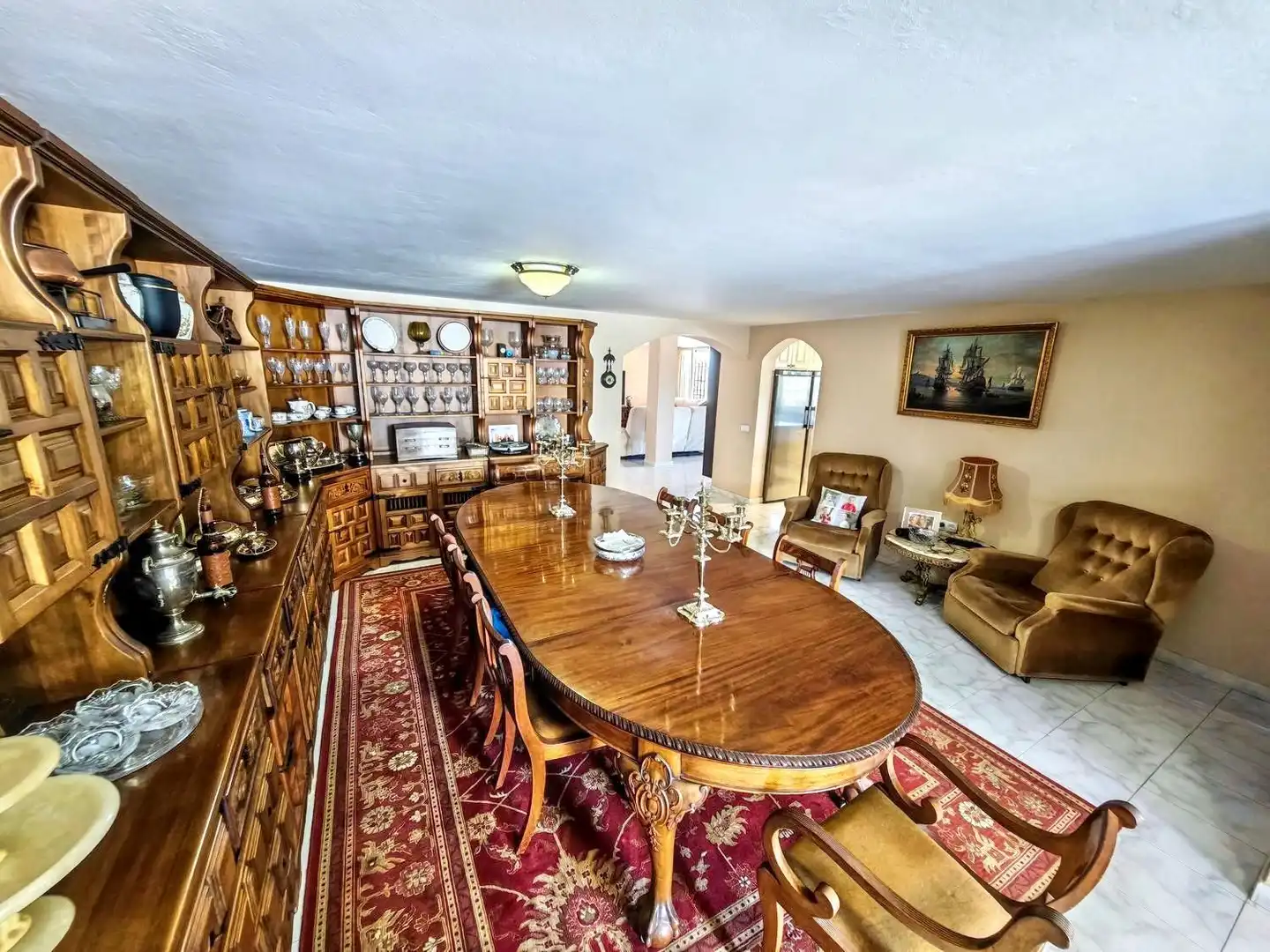 Esszimmer von Haus oder Chalet zum Verkauf in Alhaurín de la Torre mit Privatgarten, Terrasse und Abstellraum