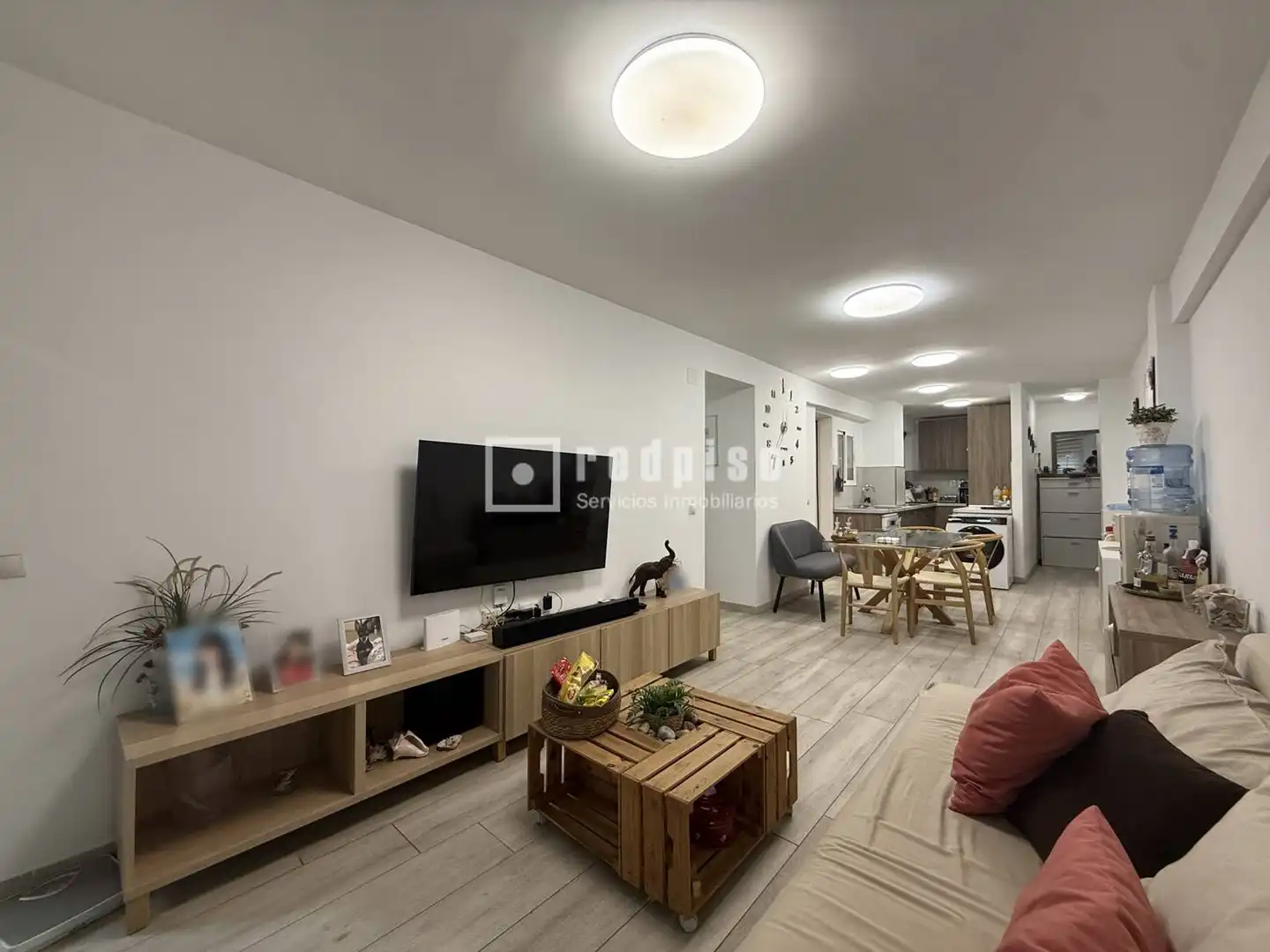 Sala de estar de Piso en venta en Málaga con Aire acondicionado y Terraza