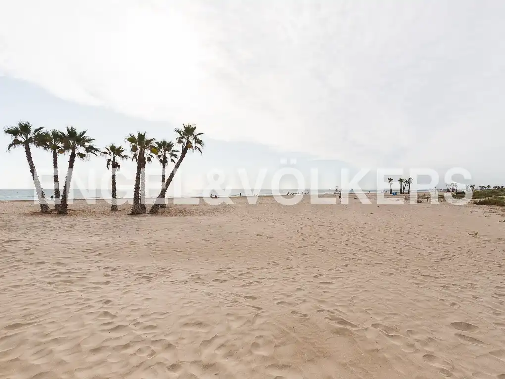 Außenansicht von Wohnungen zum Verkauf in Canet d'En Berenguer mit Heizung, Privatgarten und Terrasse