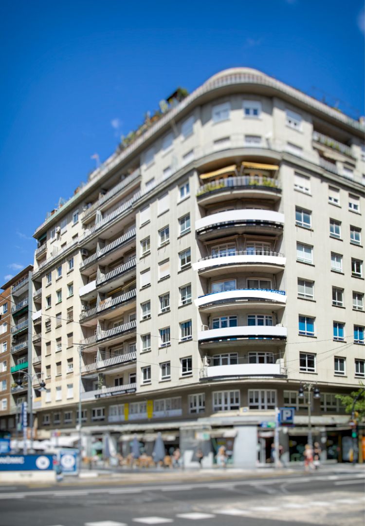 Vista exterior de Oficina en venda en  Valencia Capital amb Aire condicionat, Balcó i Internet