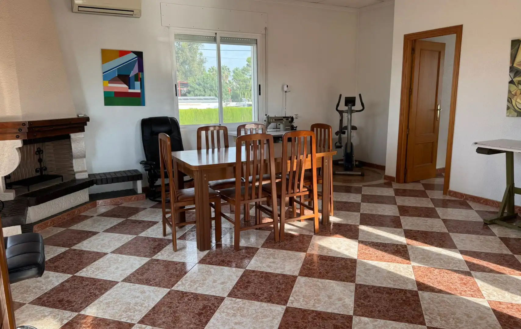 Esszimmer von Country house zum Verkauf in Callosa de Segura mit Klimaanlage, Heizung und Privatgarten